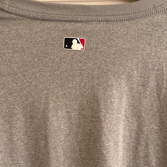 Nike Gray T-Shirt with Red 'Reds' Logo Size Large - Picture 6 of 6